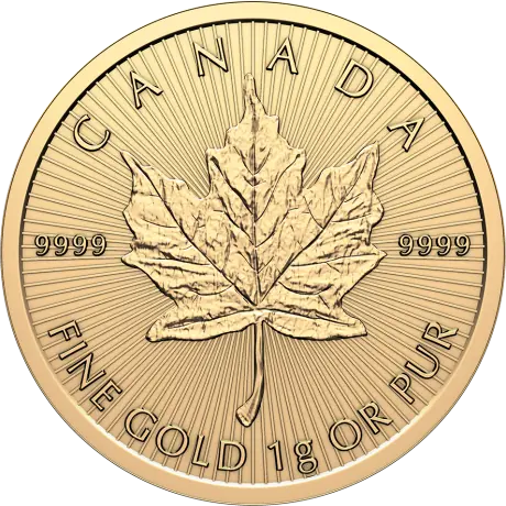 Zlatá minca Maple Leaf 2026 (Maplegram), 25x1 g