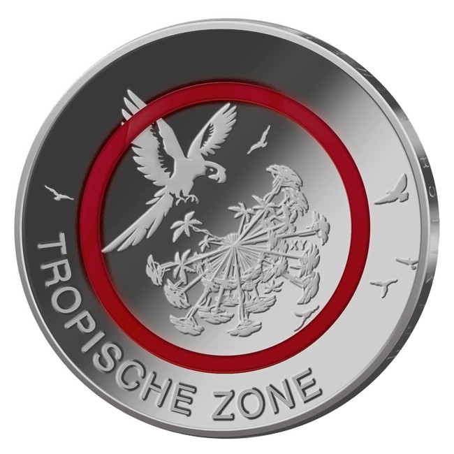 Tropická zóna, CuNi mince - náhodný výběr