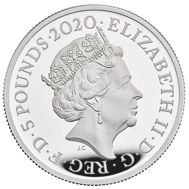 Tři grácie 2020, 2 oz stříbra