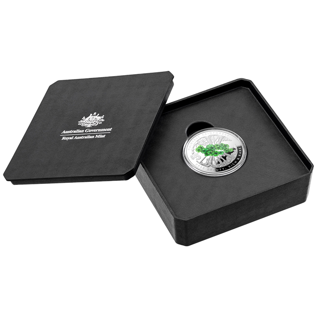 Deštný prales Daintree (série Beauty, Rich and Rare), 1 oz stříbra