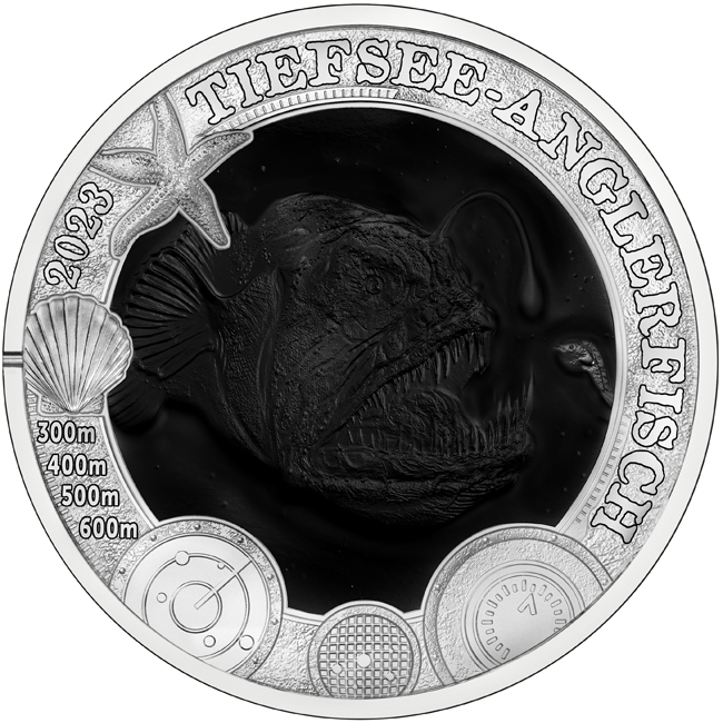 Hlubokomořské Rozedrancovité ryby, CuNi mince