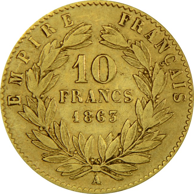 France 10 Francs Gold