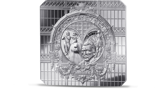 Muzeum Orsay 2026 - 40. výročí otevření, stříbrná mince v etuji, 22 g