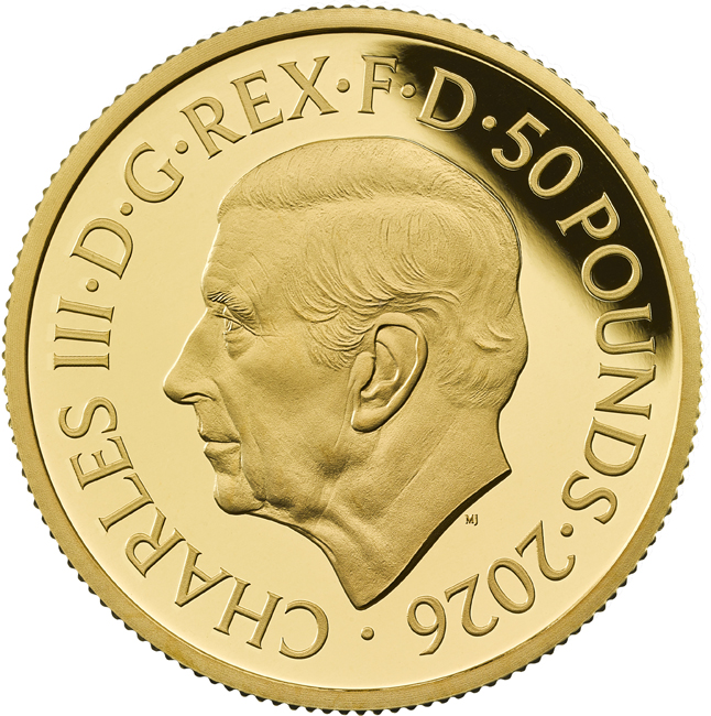 Britannia 2026 - zlatá prémiová sada mincí v etuji