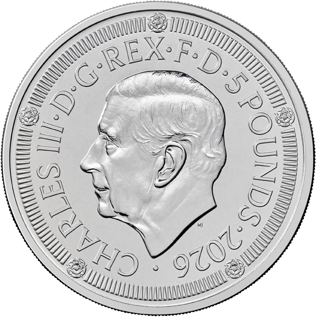 Zlatá koruna 2026, CuNi mince v blistru, 28 g