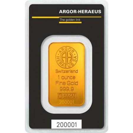 Zlatý zliatok Argor Heraeus 1&nbsp;Oz