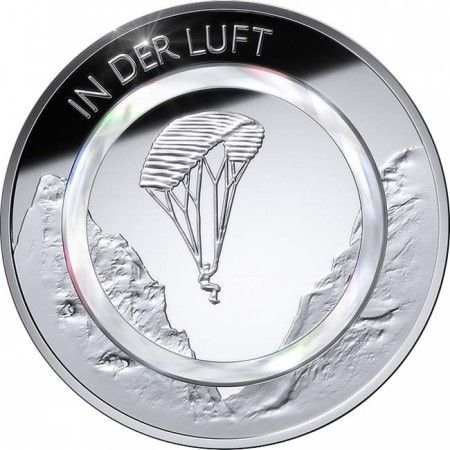 10 Euro CuNi Vo vzduchu UN