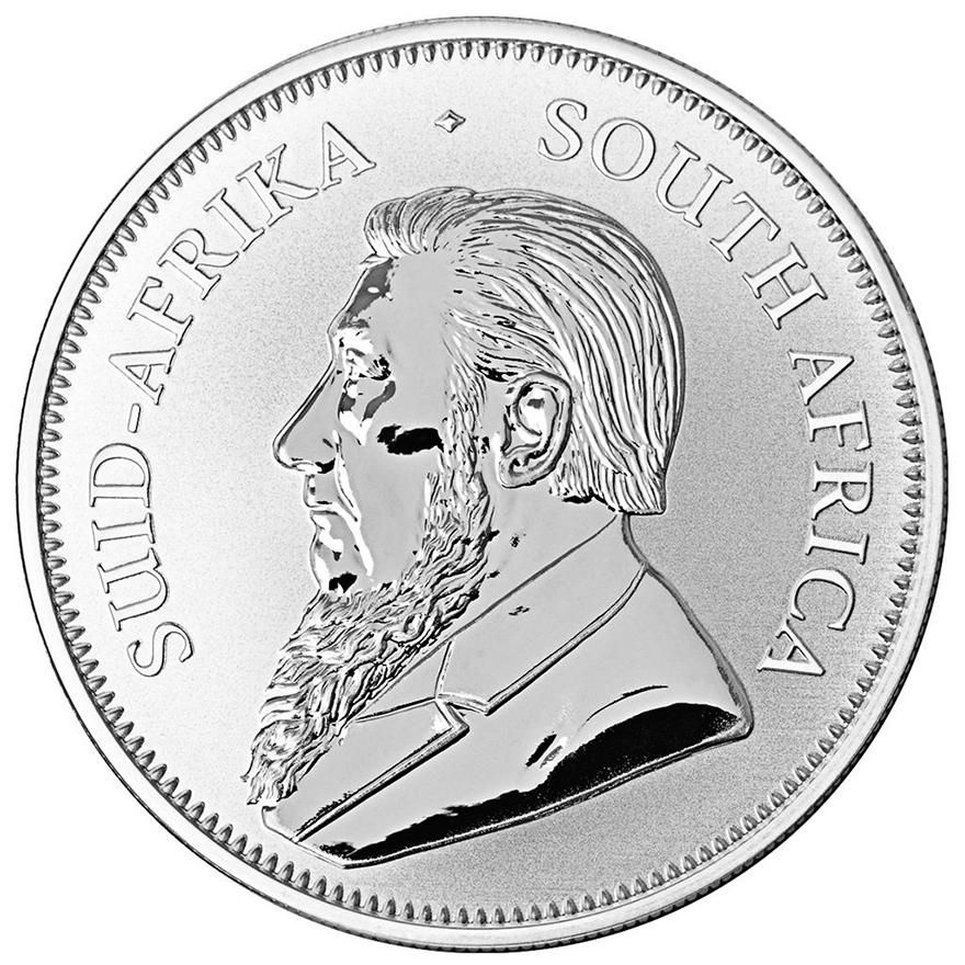 Strieborná minca Krugerrand - rôzne roky, 1 oz