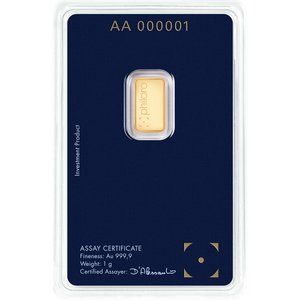 Zlatý zliatok Philoro 1&nbsp;g