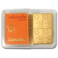 Zlatý zliatok Valcambi 10x1/10&nbsp;Oz Combibar 