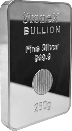 Strieborná minca StoneX Bar 250&nbsp;g