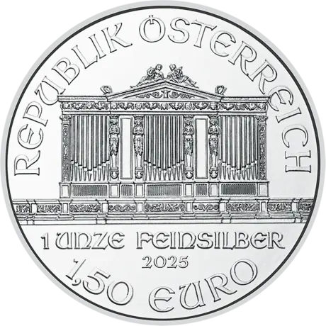 Strieborná minca Viedenskí filharmonici 2026, 1&nbsp;oz
