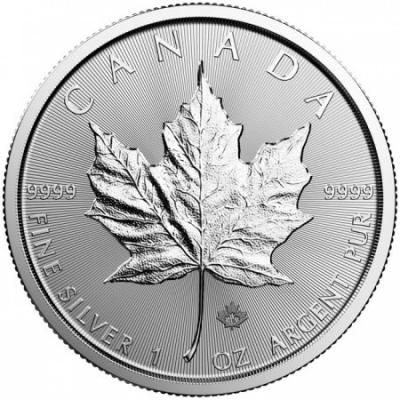 Strieborná minca Maple Leaf 2026, 1&nbsp;oz