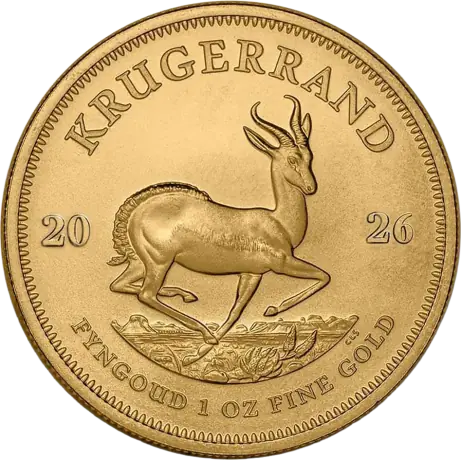 Zlatá minca Krugerrand 2026, 1&nbsp;oz