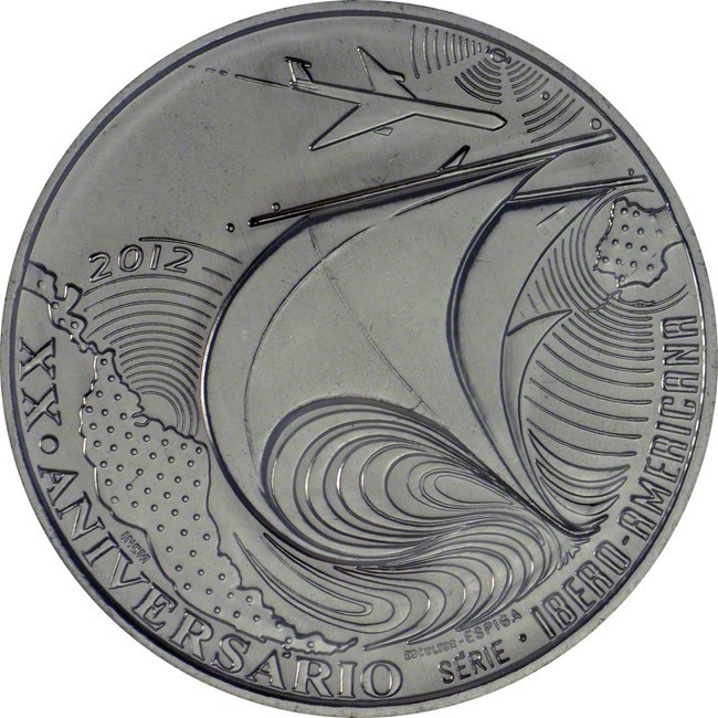Ibero-americká série 2012, CuNi mince, 28 g