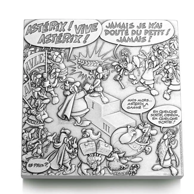Bronzová mince Asterix - Olympijské hry