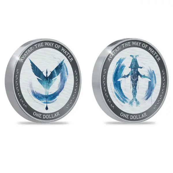 Avatar - Pandorská fauna, sada stříbrných mincí v etuji, 2 oz