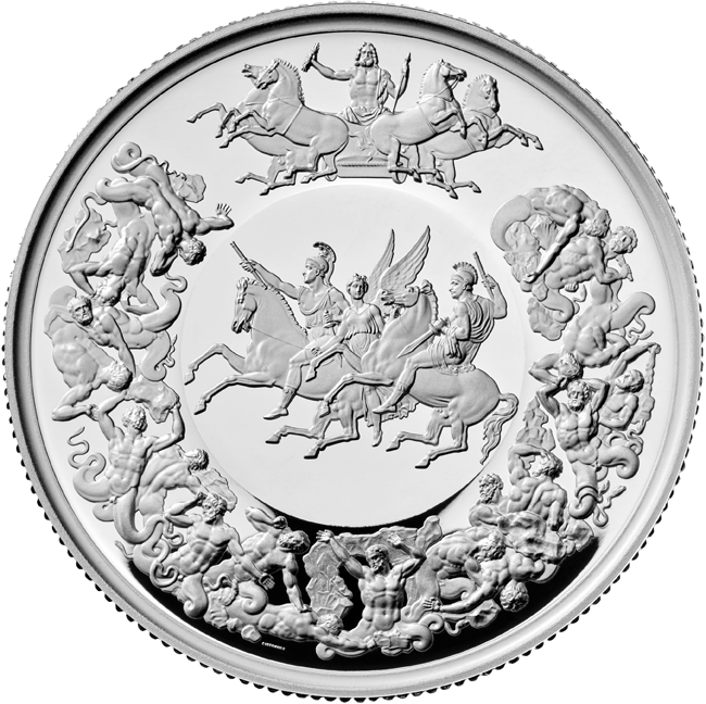 Medaile Waterloo - Vítězství 2025, 2 oz stříbra v etuji