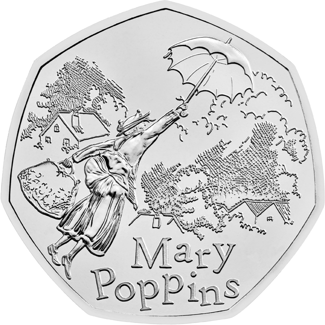 Mary Poppins 2025, CuNi mince v blistru, 8 g