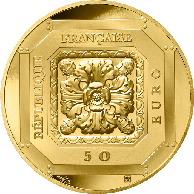 Muzeum Orsay 2026 - 40. výročí otevření, zlatá mince v etuji, 1/4 oz